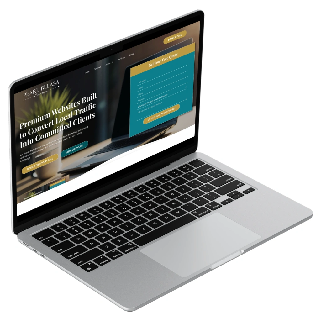 web designer for local service business